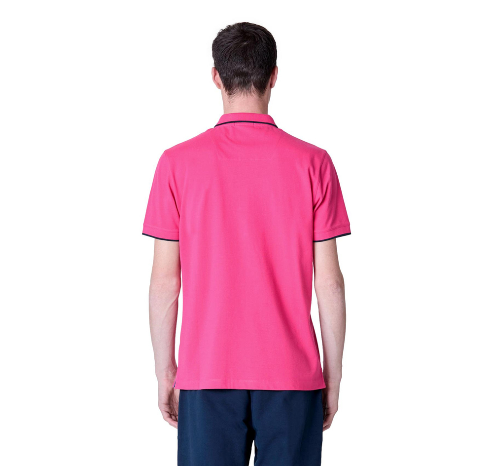 Поло муж. Aeronautica 1308 фуксия база