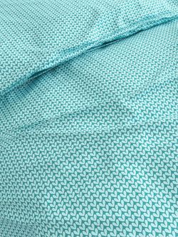 Наволочка комплект 2шт Сказка "Вязание лазурное" 70х70 см, перкаль