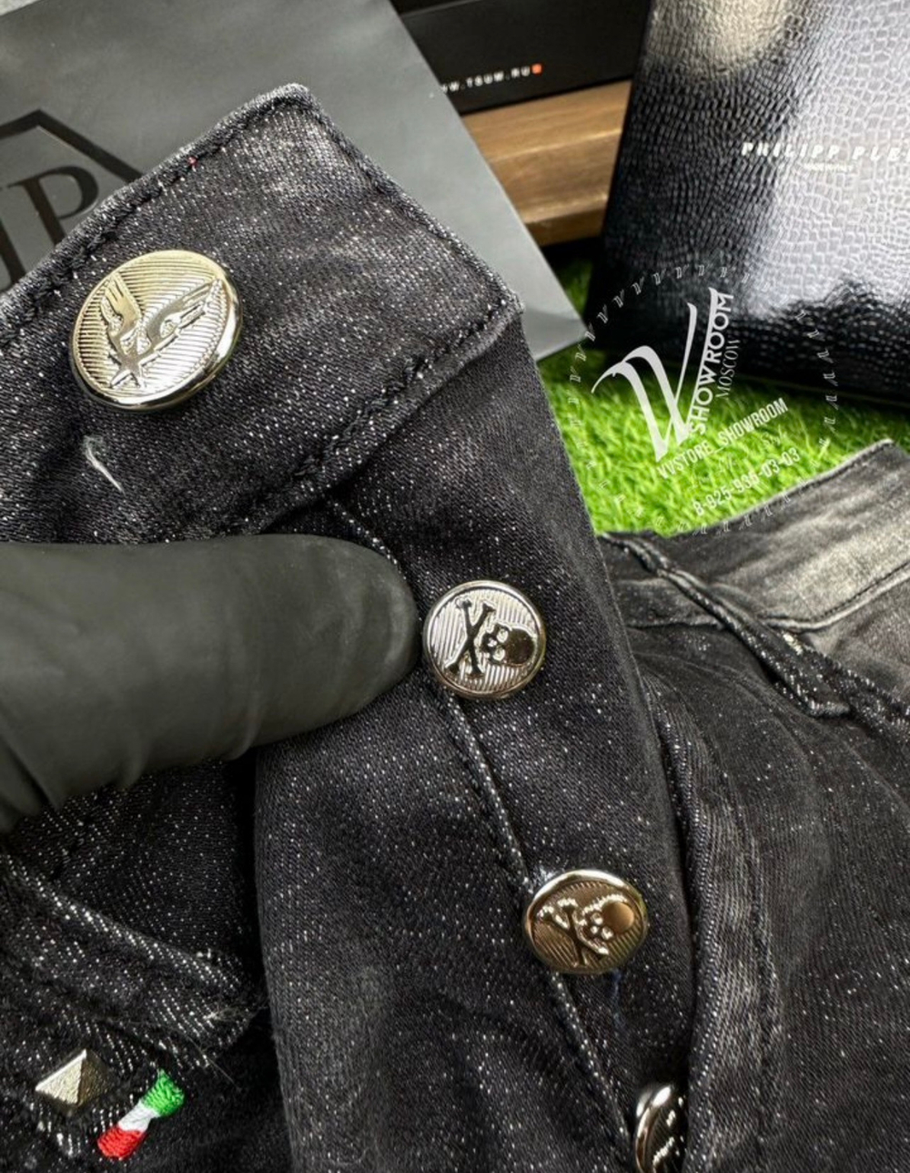 Джинсы Philipp Plein Denim Black