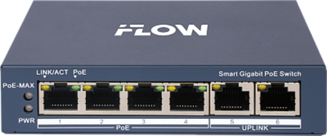 Коммутатор IFLOW F-SW-EM606POE-VM
