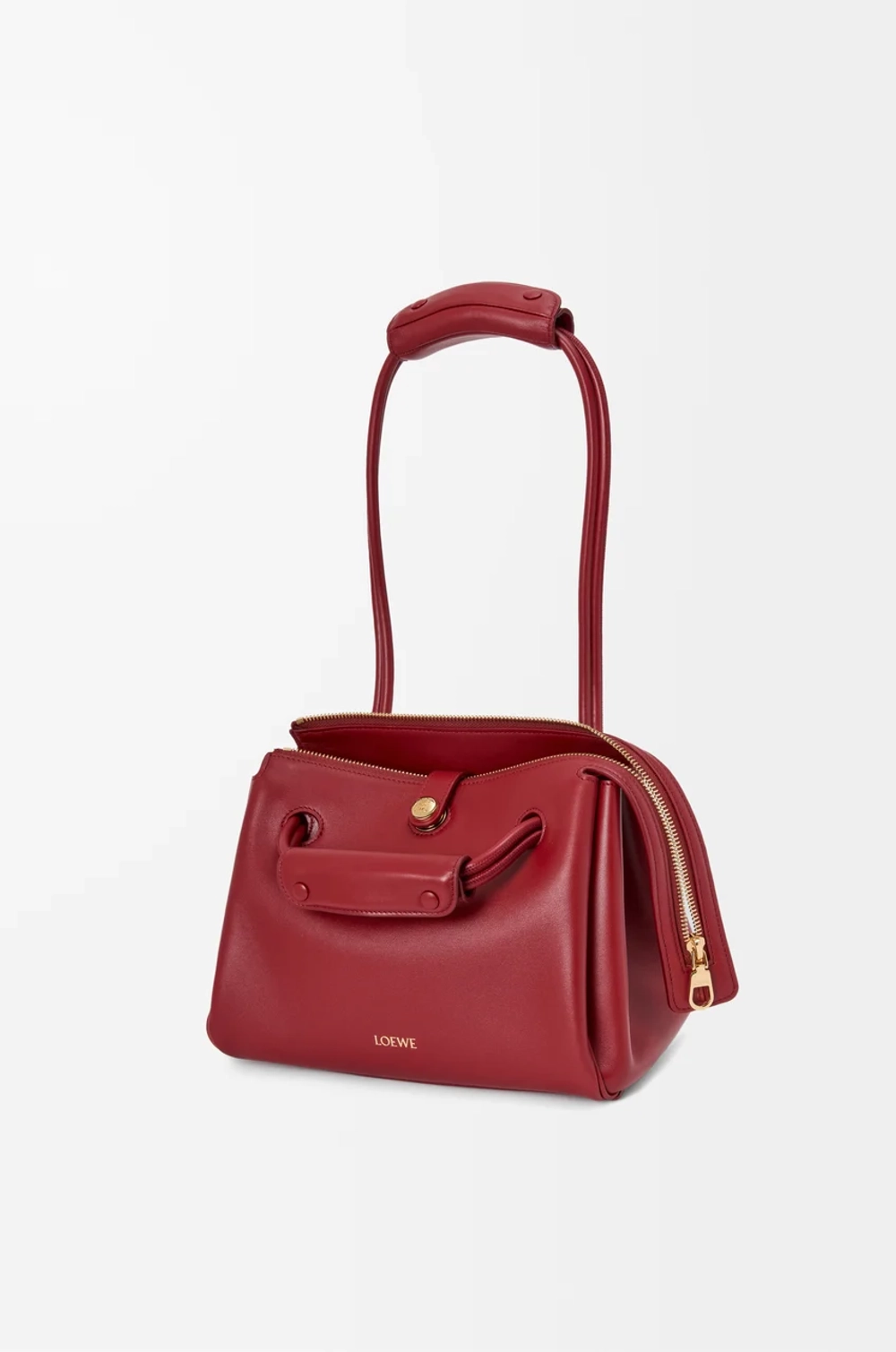 Loewe Маленькая сумка Madrid из мягкой телячьей кожи, красный