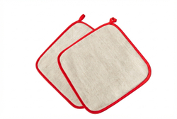 Прихватки льняные