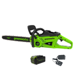 Пила цепная аккумуляторная GREENWORKS GD40CS20Xk4 40 V   2008807UB