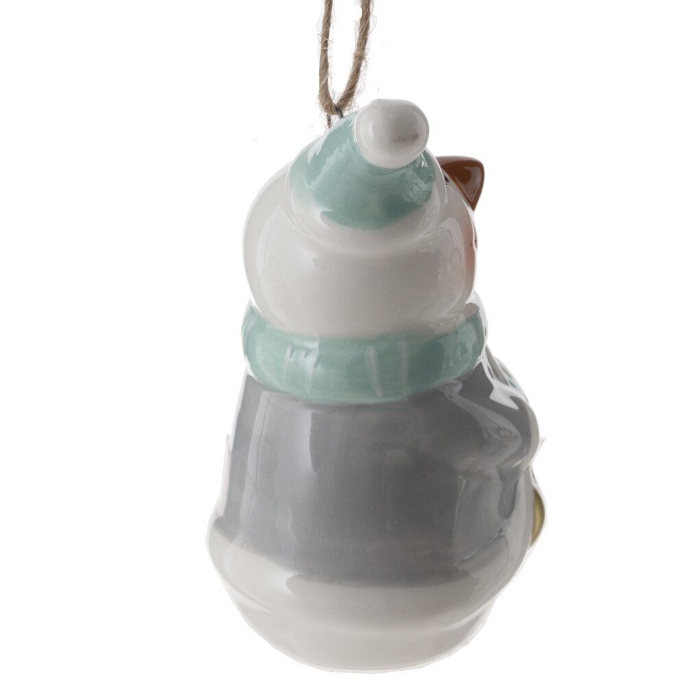 GAEM Фигурка декоративная подвесная "Снеговик", L4 W4 H7 см, 2в.