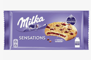 ПЕЧЕНЬЕ MILKA SENSATIONS CHOCO INSIDE 156ГР