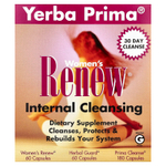 Yerba Prima, Renew® для женщин, средство для внутреннего очищения, из 3 частей, 300 капсул