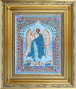 Принт-И24 Ткань с нанесенной авторской схемой Ангел Хранитель (+инструкция)