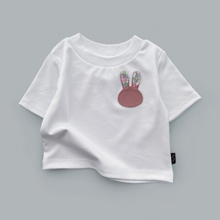 футболка с 3D аппликацией ручной работы