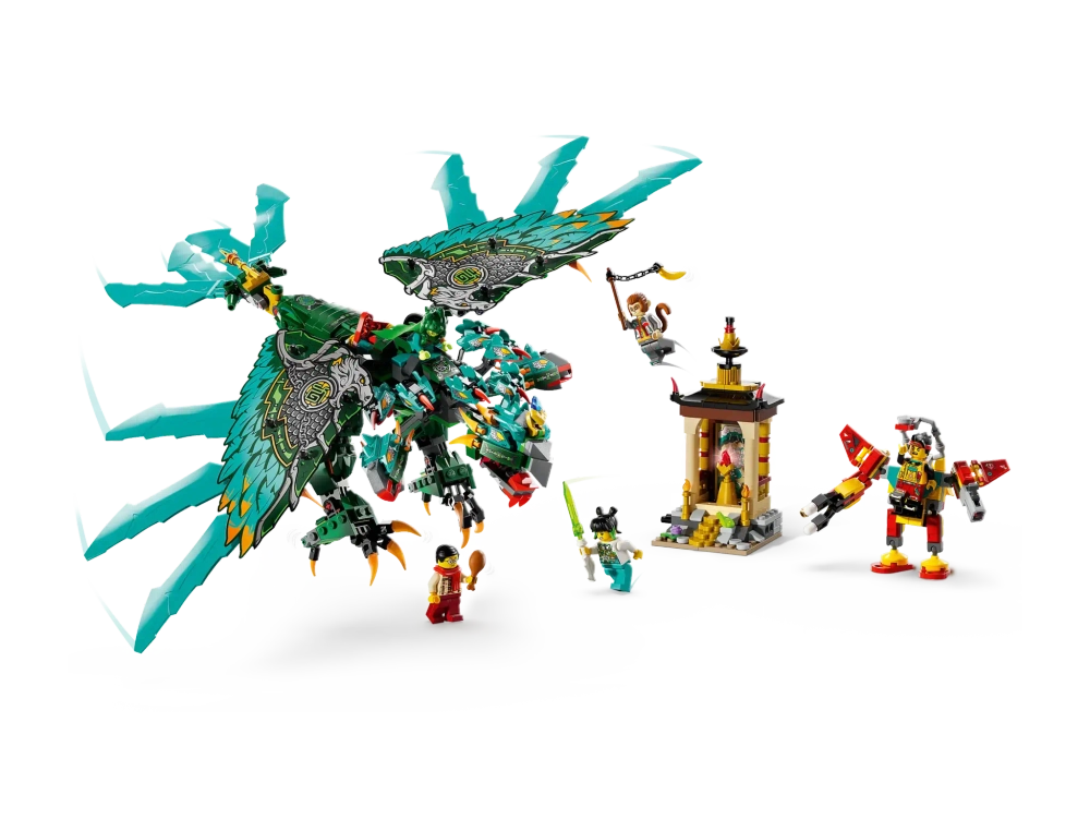 Конструктор LEGO Monkie Kid 80056 Девятиглавый зверь