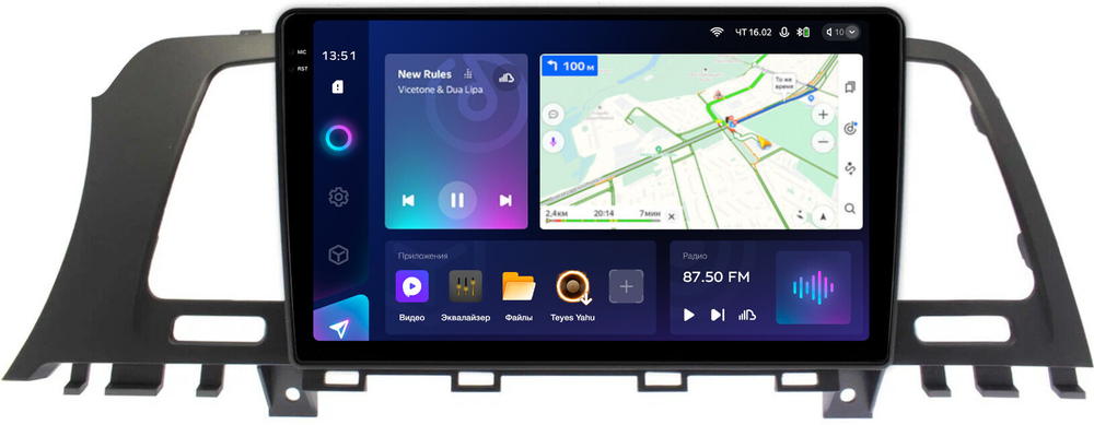 Магнитола для Nissan Murano Z51 2008-2015 - Teyes CC3-2K на Android 10, 2K QLED, ТОП процессор, CarPlay, 4G SIM-слот