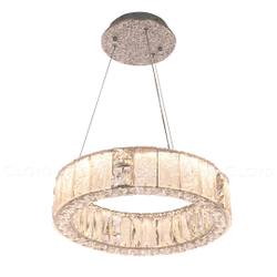 Люстра Cloyd RADIANTA C1 / Ø46 см - никель (арт.11257)