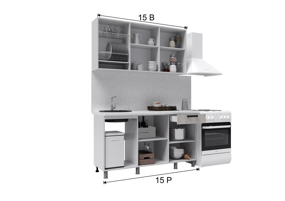 Кухня Версаль, 1,5 м.