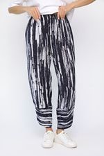 Брюки бохо (синие/полоска) Б13703-10М LT Collection