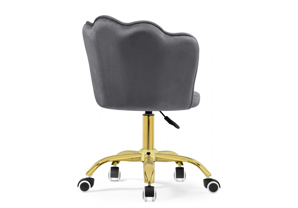 Офисное кресло Woodville Bud grey, gold
