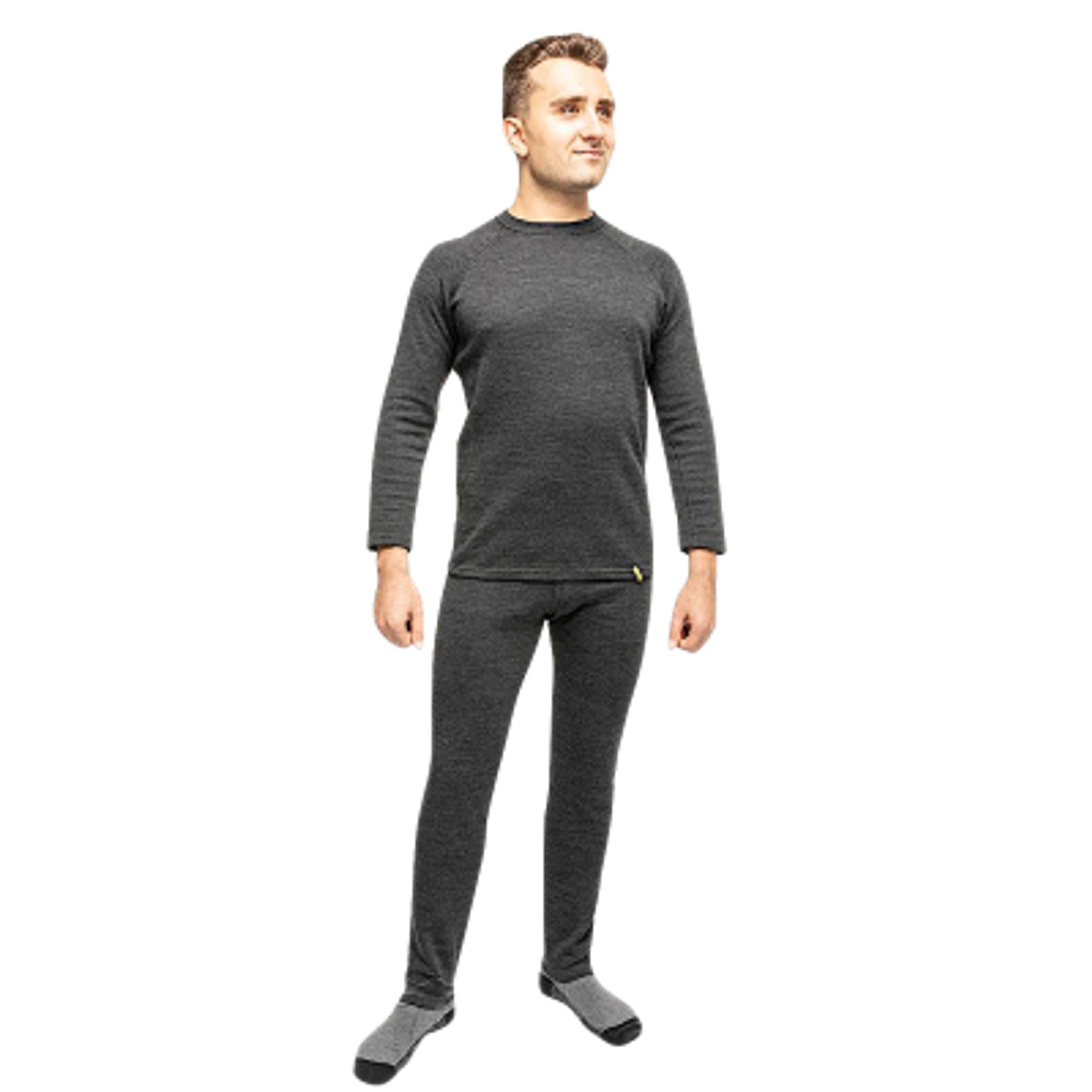 Термобелье Helios Thermo Merino 50-52/178-182 XL -35°C -5°C (Комплект) Темно-Серый