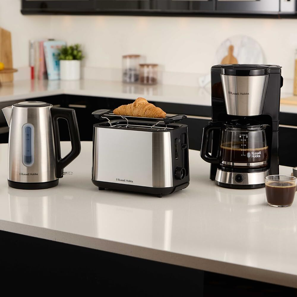 Тостер Russell Hobbs 27390-56 сталь/черный