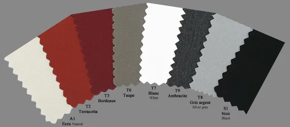 Зонт профессиональный Torino Braccio, 300х300 см, имитация ироко, слоновая кость