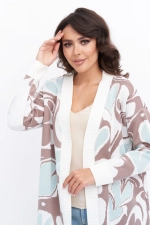 Кардиган Д 3443/молочный