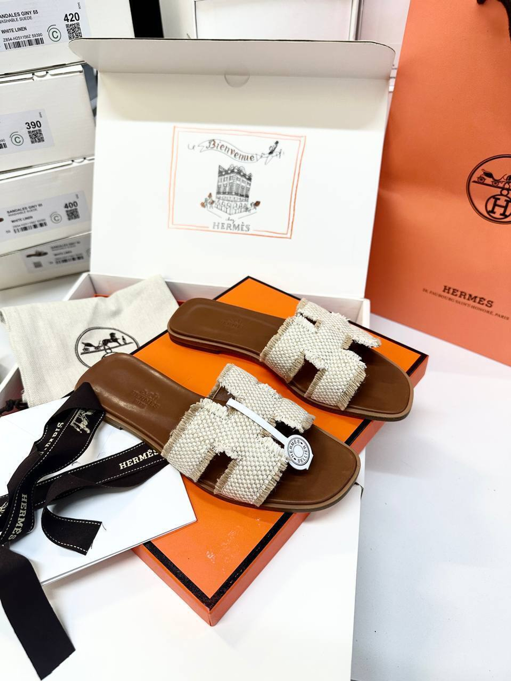 Шлепанцы Hermes