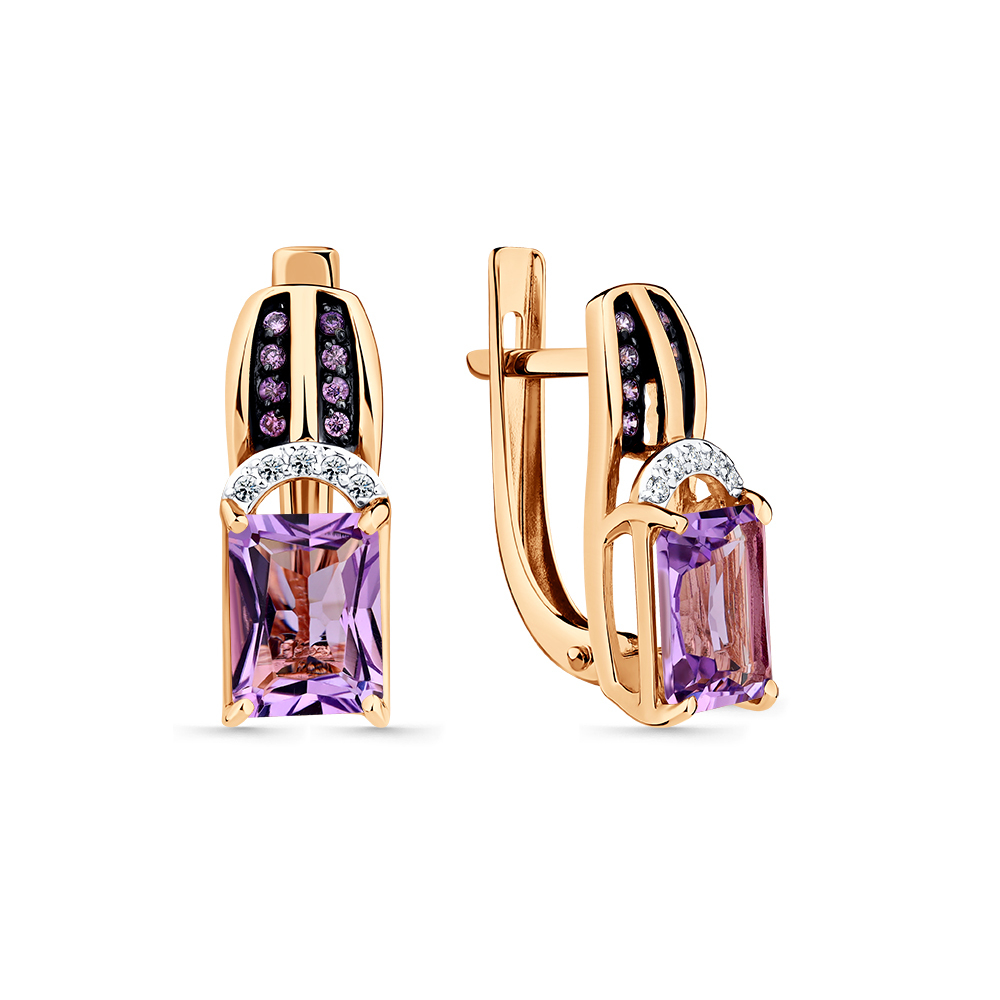 Серьги из золота 585 пробы