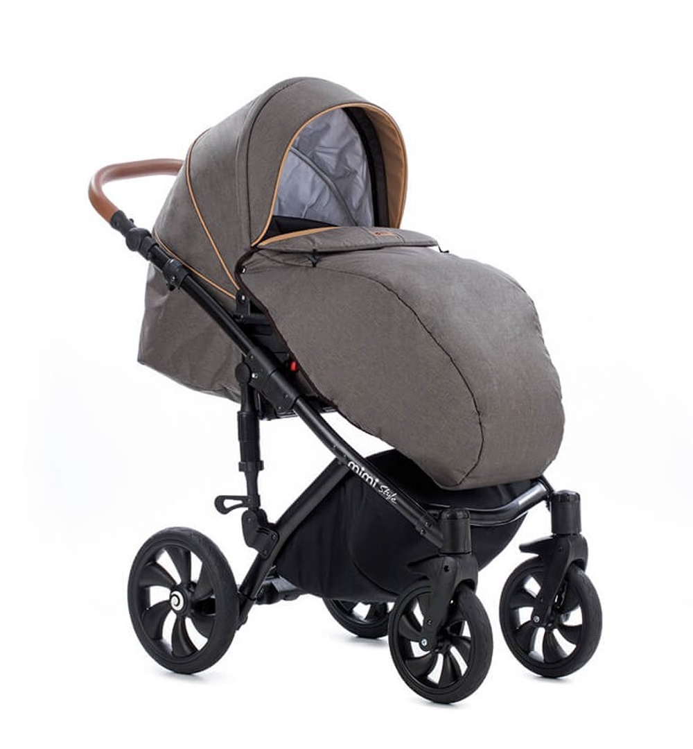 Детская коляска Tutis Mimi Style 2 в 1 New 2018 №324 (Тёмный коричневый)
