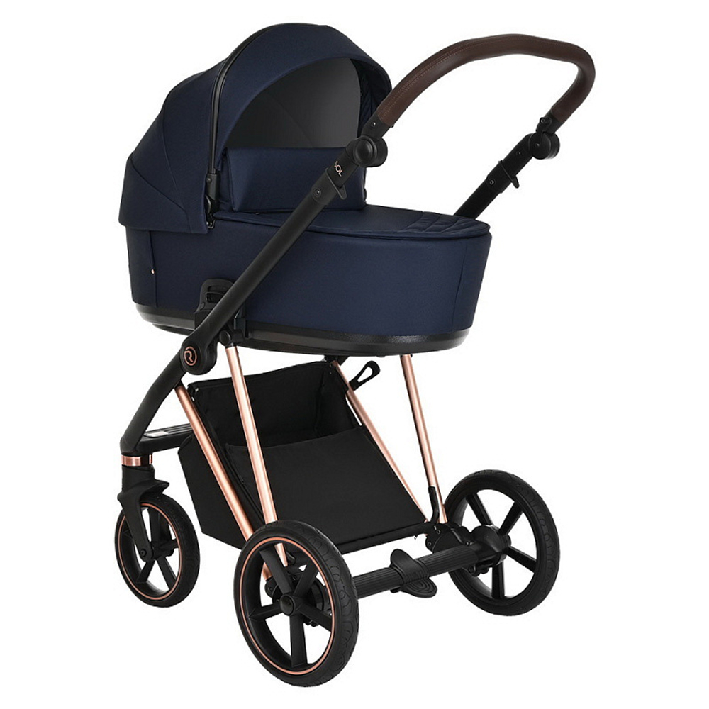 Детская коляска Roan Sol Luxury 2 в 1 RSL/4047 Mystic Blue/Rose Gold