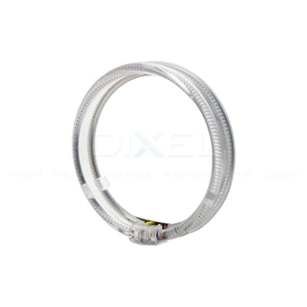 Ангельские глазки Круглые LED 3.0&quot; (95mm) Белые 2-режима 12V (2 шт.)