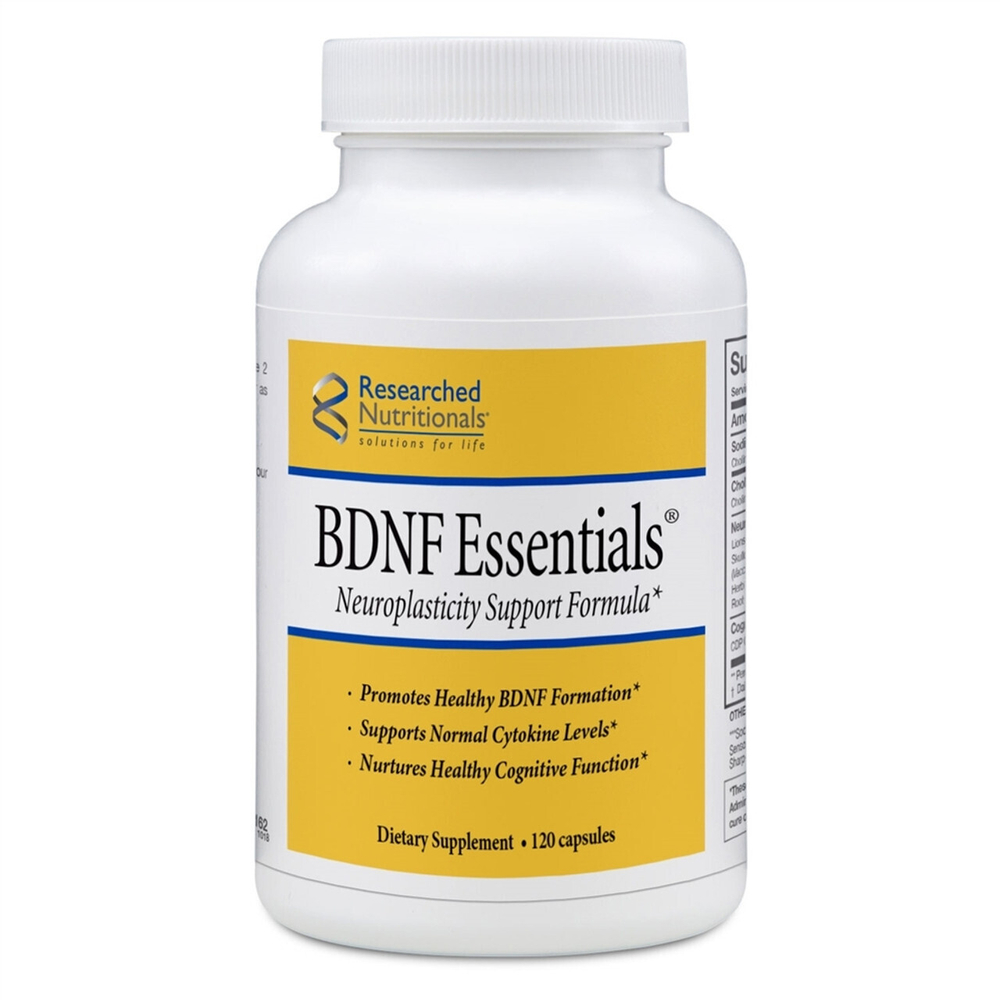 Researched Nutritionals - BDNF Essentials Neuroplasticity Support 120 capsules