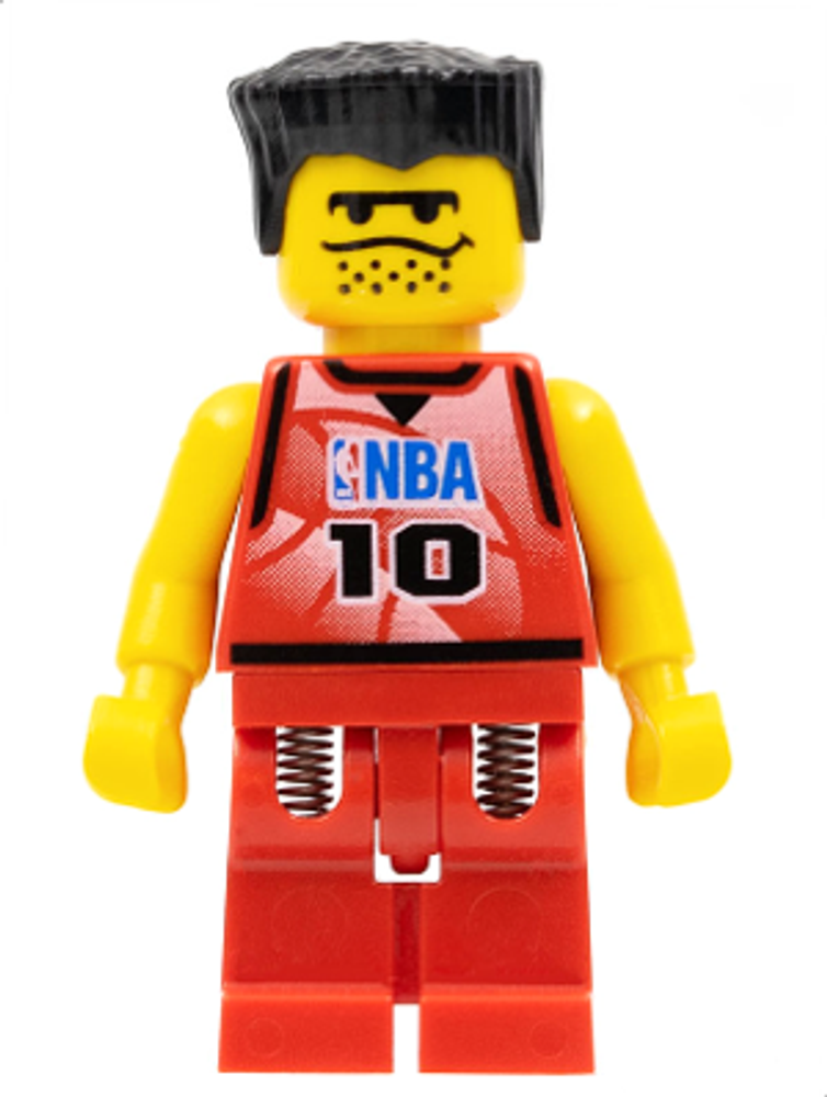 Минифигурка LEGO nba045 Игрок номер 10