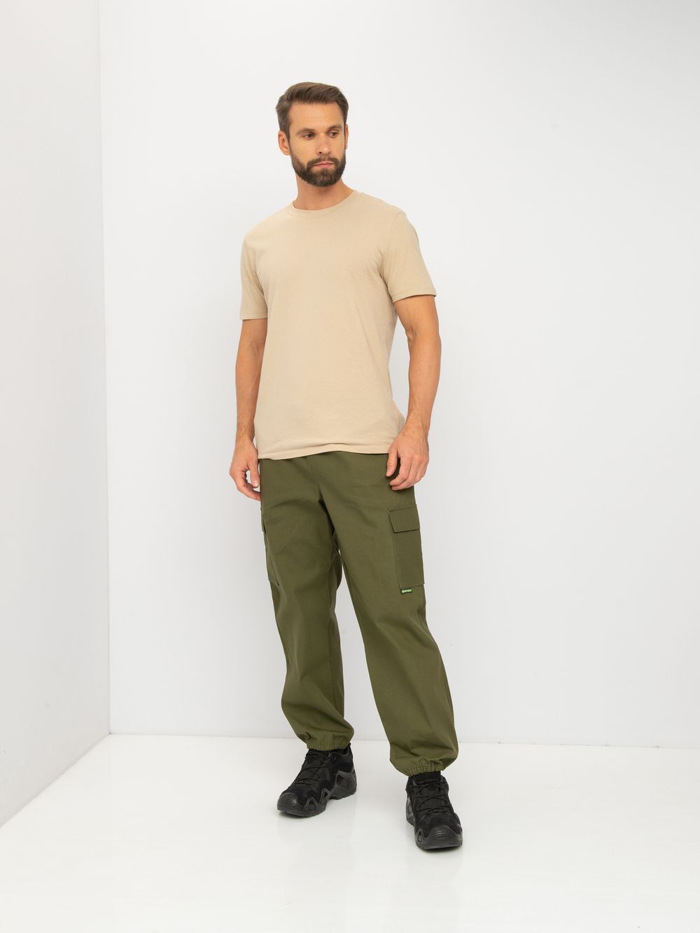 Брюки летние Антигнус ткань Палатка цвет Хаки