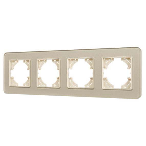 Рамка стеклянная FRM-OMALI-SFGS-4-GD Arlight 049719