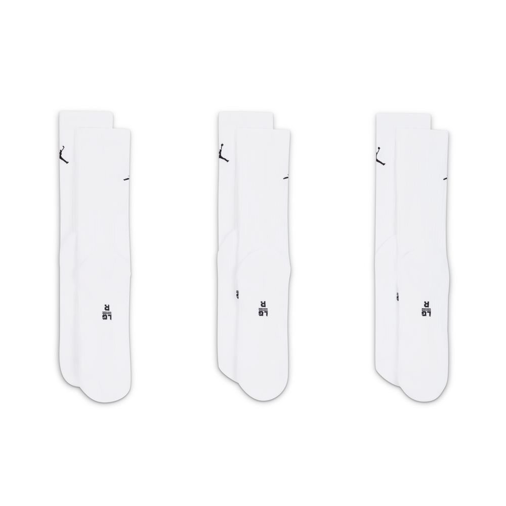 Баскетбольные носки Jordan Everyday Crew Socks White