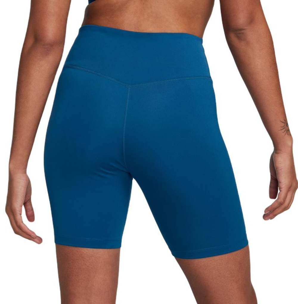 Женские Шорты теннисные Nike One Mid-Rise Short 7in - court blue/white