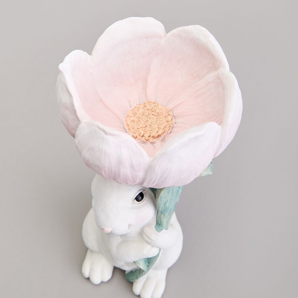 ФИГУРКА ДЕКОРАТИВНАЯ "КРОЛИК" 10,5Х9,7Х20,7 СМ