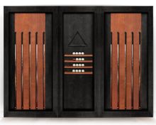 Киевница современная ясень мдф на 10 киев (black-wood)