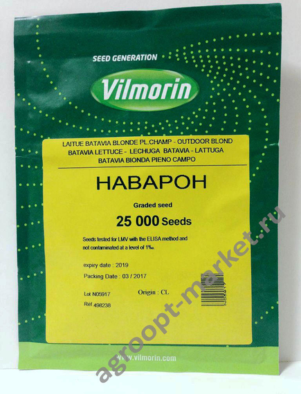 Наварон семена салата батавия (Vilmorin / Вильморин) – фото 3