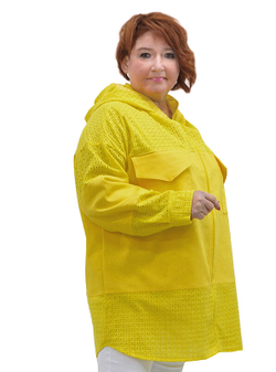 Ветровка-пыльник комбинированная Цыпа