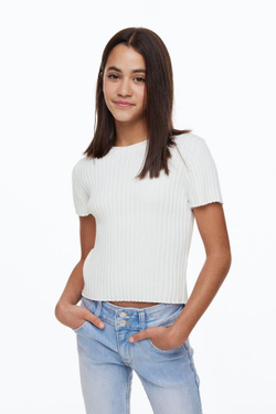 H&M Футболка в полоску, белый