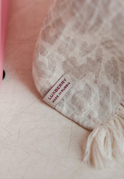 Плед 150х210 Luxberry Саванна бежевый