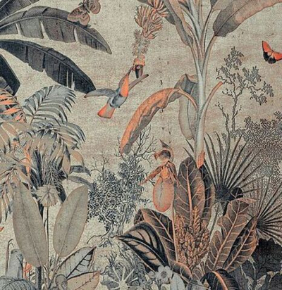 Панно с тропическим рисунком 97630