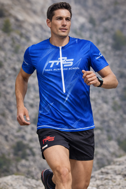 Футболка с замком TRS blue (унисекс)