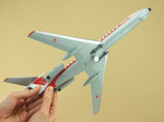 Модель самолета Ту-134Ш (М1:100, ВКС России, RF-66019, 40)