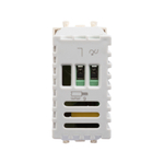 Диммер поворотный модульный, "Avanti", "Ванильная дымка", 1 модуль