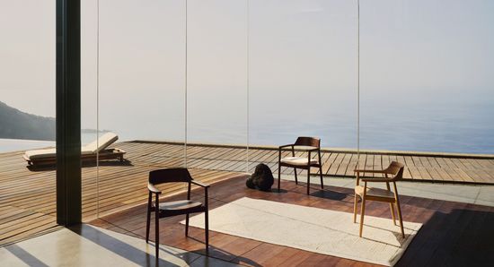 Шезлонг Turqueta из массива тикового дерева Испания La Forma