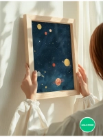 Постер в детскую мальчика 40х50 см