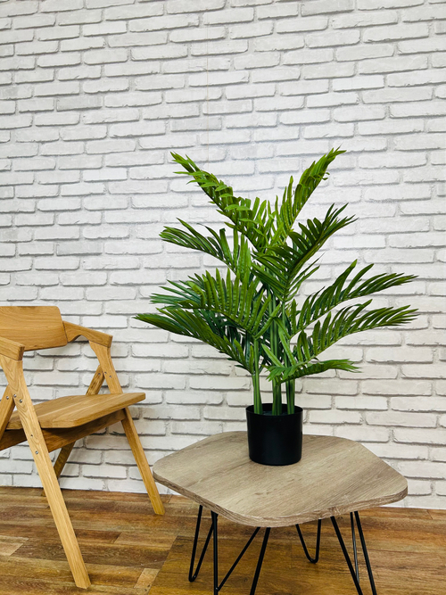Растение искусственное Пальма 161-033 80см