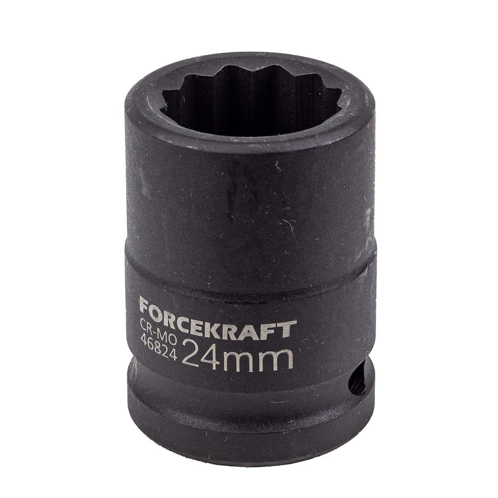 Головка ударная 24мм 3/4''12гр. FORCEKRAFT FK-46824