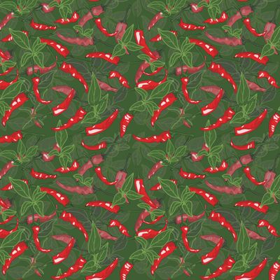 Яркие перцы