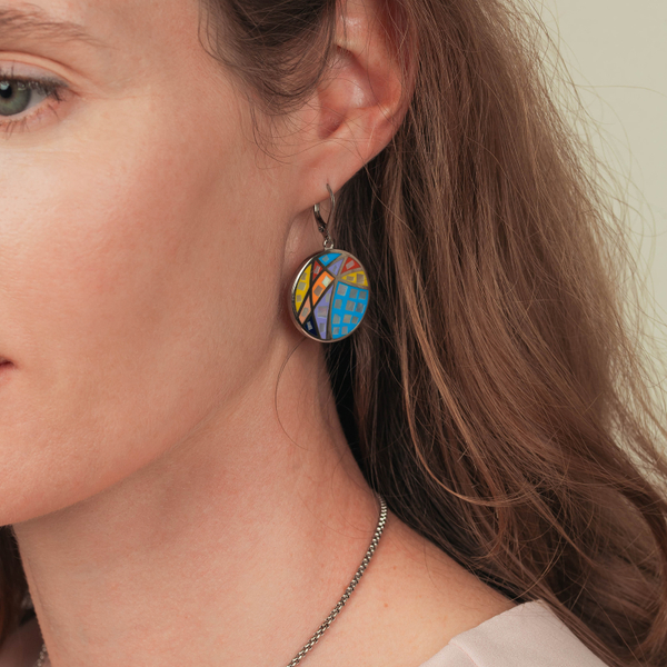 Серьги Fiore Luna AE01156-5 M/S