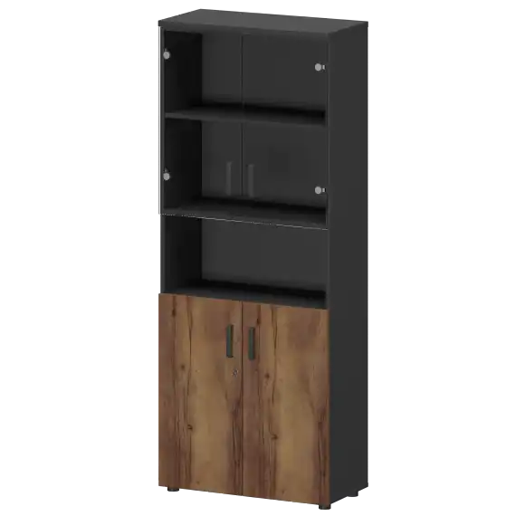 Шкаф СМШ-58Д2С2 Тип1  792x380x1990 Смарт